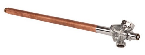 Краны Arrowhead Euro 1/2″x3/4″ Ду15x20 Ру8 незамерзающие уличные, ключ с антисифоном, корпус - бессвинцовая латунь, уплотнение - EPDM, присоединение - резьбовое
