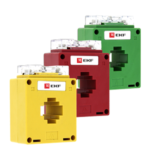изображение Трансформаторы тока EKF PROxima ТТЕ-30 100-300/5А класс 0.5 шинные, цветные