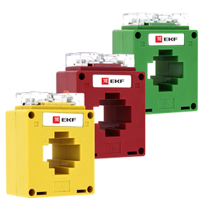 изображение Трансформаторы тока EKF PROxima ТТЕ-40 300-600/5А класс 0.5 шинные, цветные