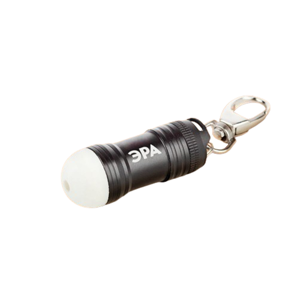 Фонарик-брелок светодиодный ЭРА BB-701 0.5 Вт, для ключей, алюминиевый, светонакопитель