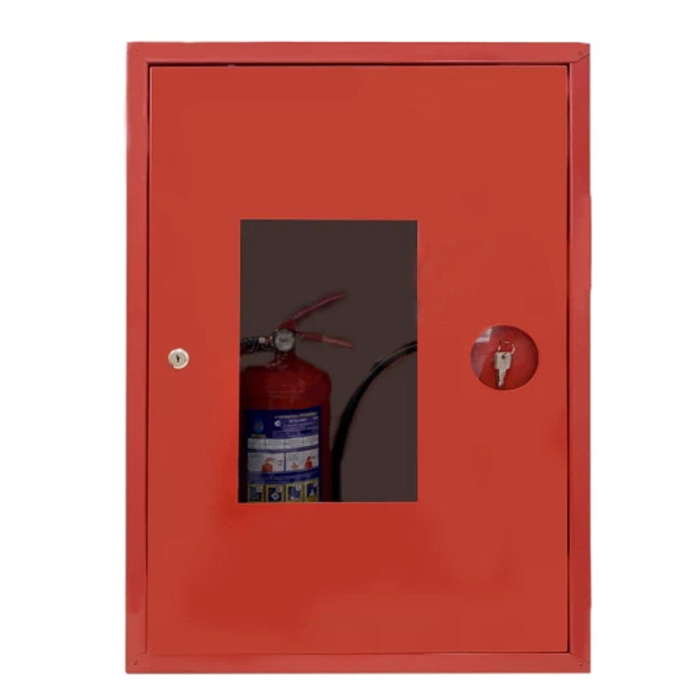 Шкаф пожарный ФАЭКС ШПО 113 НОК универсальный, навесной, открытого типа, красный