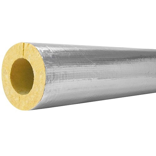 Цилиндр теплоизоляционный K-FLEX K-ROCK ALU 20x022-1 Ду22 материал —  минеральная вата, толщина — 20 мм, длина —1 метр