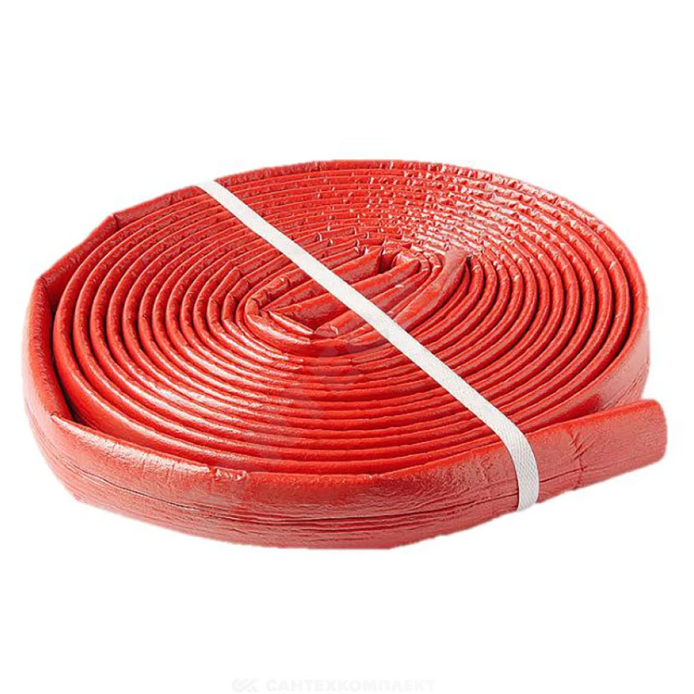 Трубка теплоизоляционная Energoflex SUPER PROTECT 4х18 Ду18 материал — вспененный полиэтилен, толщина —4 мм, длина — 11 м, цвет - красный