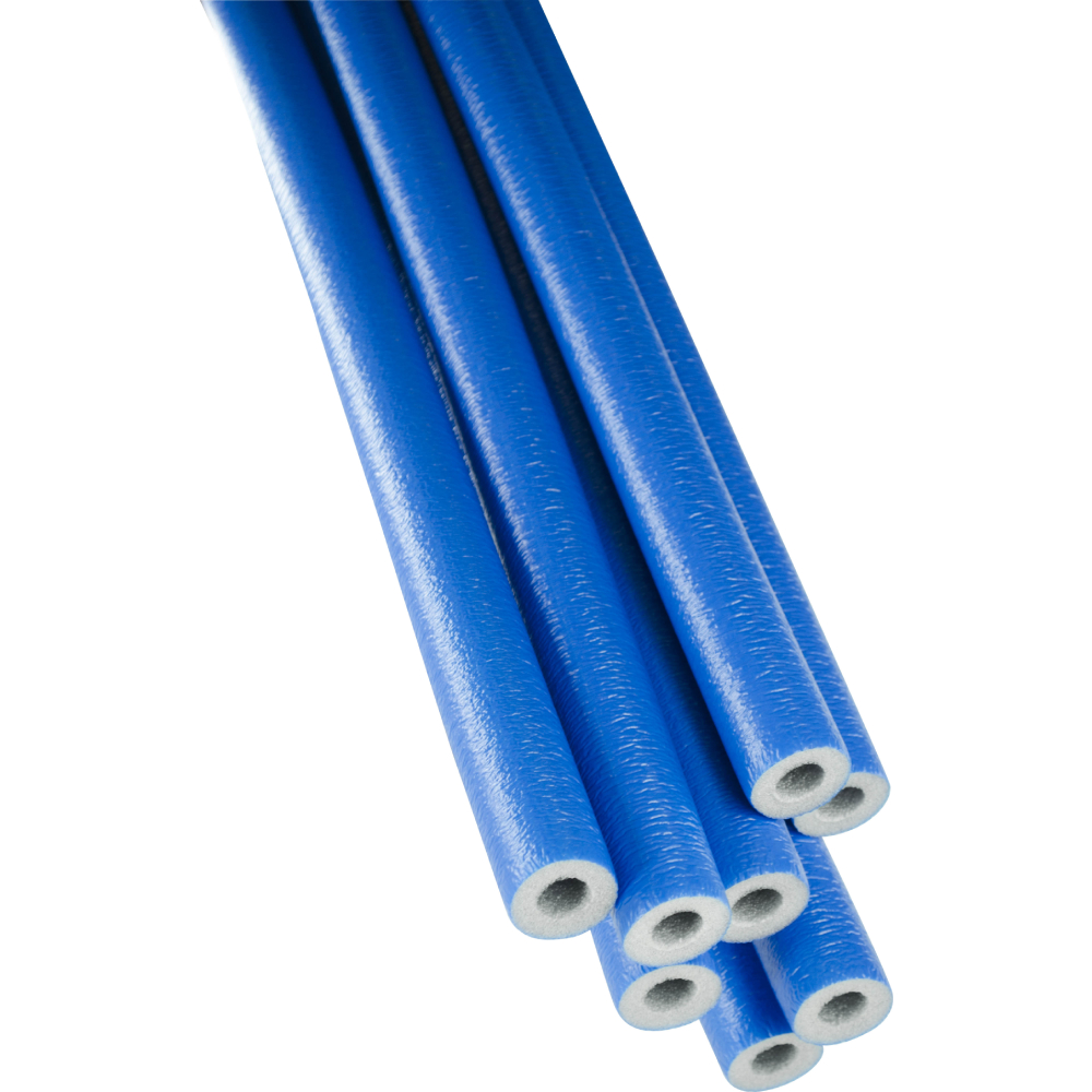 Трубка теплоизоляционная MVI TTC.3 Дн18x6 с полимерным покрытием, материал - вспененный полиэтилен, длина – 2 м, цвет – синий