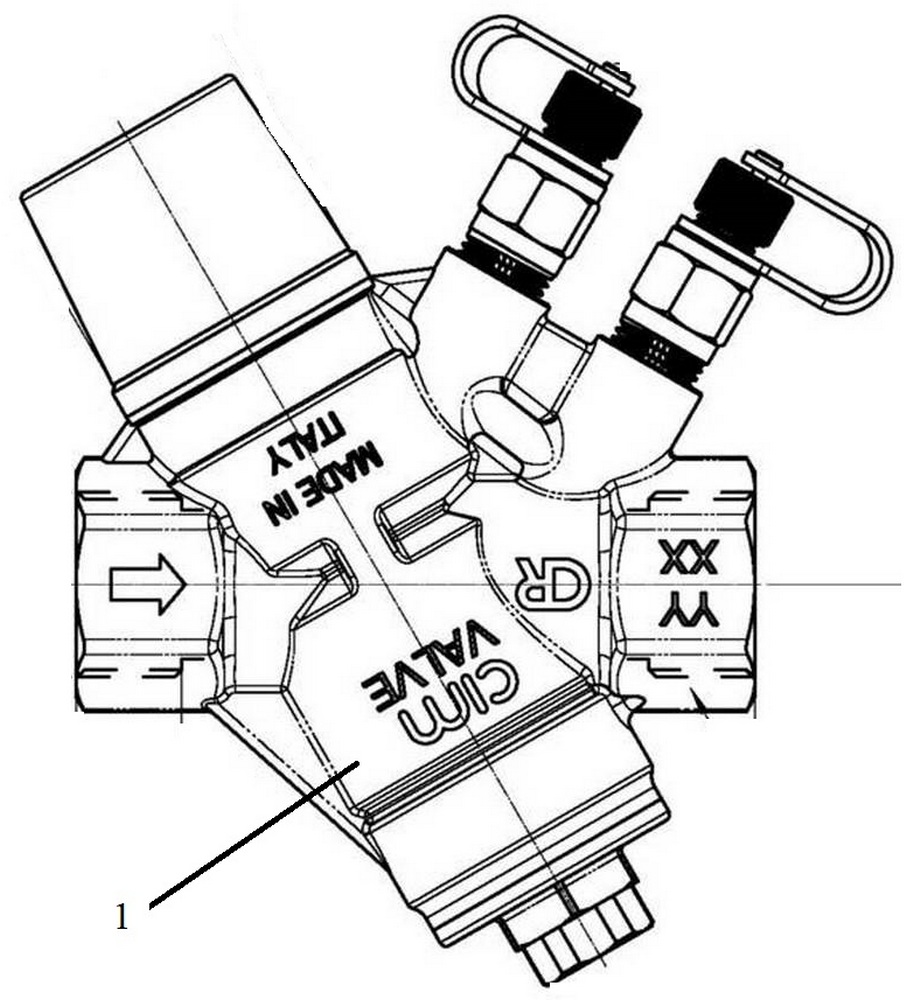 Клапан балансировочный Cimberio Cim 767LP 1/2″ Ду15К Ру16 автоматические, с капиллярной трубкой, корпус - латунь CW602N-M, уплотнение NBR, присоединение - внутренняя резьба