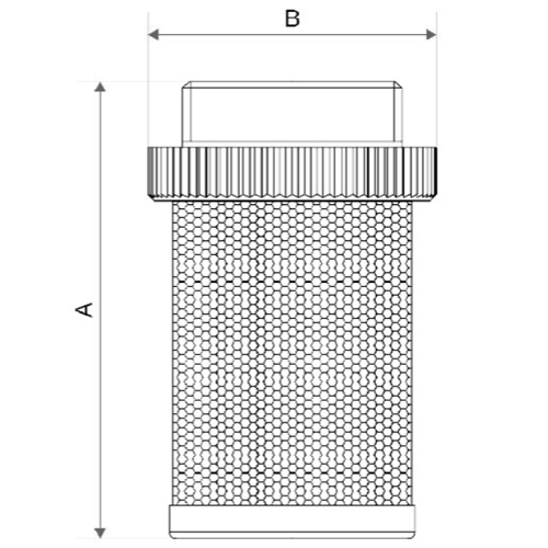 Фильтр сетчатый Itap 102 1 1/4″ Ду32 наружная резьба, нержавеющая сталь, для клапанов