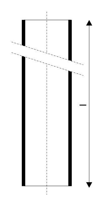 Эскиз Трубы Ostendorf Skolan dB SKGL Дн58-200х4.0-6.2 из PP-MD, L=2.0-3.0м бесшумные, серые без раструба 