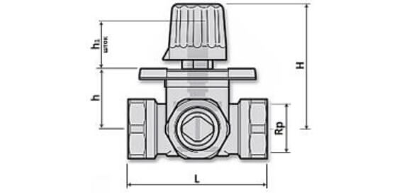 Cмесительный клапан 3-х ходовой STOUT SVM-0003-012502 1″ Ду25 Ру10 KVs 12