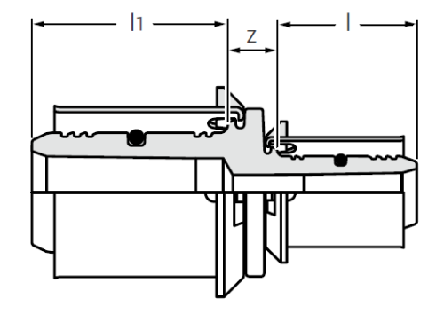Переходники Uponor МLC PPSU Дн16х20-25х40 Ру10, пресс / пресс, полимерные, для металлопластиковых труб
