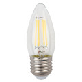 Лампа светодиодная ЭРА F-LED B35 E27 Свеча 35 мм мощность - 11 Вт, цоколь - E27, световой поток - 930 лм, цветовая температура - 2700К, тип лампы - светодиодная LED, цвет свечения - теплый белый, форма - свеча