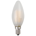 Лампа светодиодная ЭРА F-LED B35 E14 Свеча 35 мм мощность - 9 Вт, цоколь - E14, световой поток - 770 лм, цветовая температура - 2700К, тип лампы - светодиодная LED, цвет свечения - теплый белый, форма - свеча