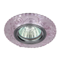 Светильник cо светодиодной подсветкой ЭРА DK LD16 PK/WH 50 Вт, точечный, цоколь GU5.3, тип лампы - MR16, декоративный, IP20, цвет светильника - розовый