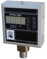 Датчик разности давлений на газ ПРОМА ИДМ-016 ДД-1.2-Р 6.3, рабочее давление 1.2МПа, штуцерное исполнение, количество выходных реле - 4, напряжение - 24В, диапазон измерений давлений 6,3-1,6КПа