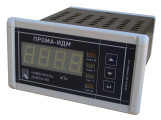 Датчик разности давлений на газ ПРОМА ИДМ-016 ДД-0.1-Щ 6, рабочее давление 0.1МПа, щитовое исполнение, количество выходных реле - 4, диапазон измерений давлений 6-1,6КПа