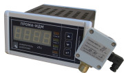 Датчик избыточного давлния на газ ПРОМА ИДМ-016 ДИ-ЩВ 0.6, щитовое исполнение с выносным датчиком, количество выходных реле - 4, диапазон измерений давлений 0,6-0,16КПа