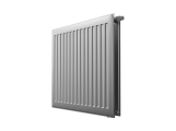 Радиатор стальной панельный Royal Thermo Ventil Hygiene VH20 2.6838 кВт настенный, высота - 400 мм, длина - 2200 мм, тип подключения - нижнее, присоединение резьбовое - 1/2", цвет - серый Silver Satin