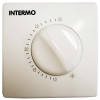 Терморегулятор для теплого пола Intermo L-301 механический, монтаж - накладной, цвет - белый