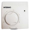 Терморегулятор для теплого пола Intermo L-302 механический, монтаж - накладной, цвет - белый