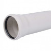 Труба внутренняя канализационная PP-H РосТурПласт Дн32х1.8 длина 0.75 м, бесшумная с раструбом, безнапорная, белая